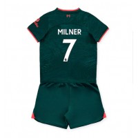 Liverpool James Milner #7 Tredje sæt Børn 2022-23 Kortærmet (+ Korte bukser)